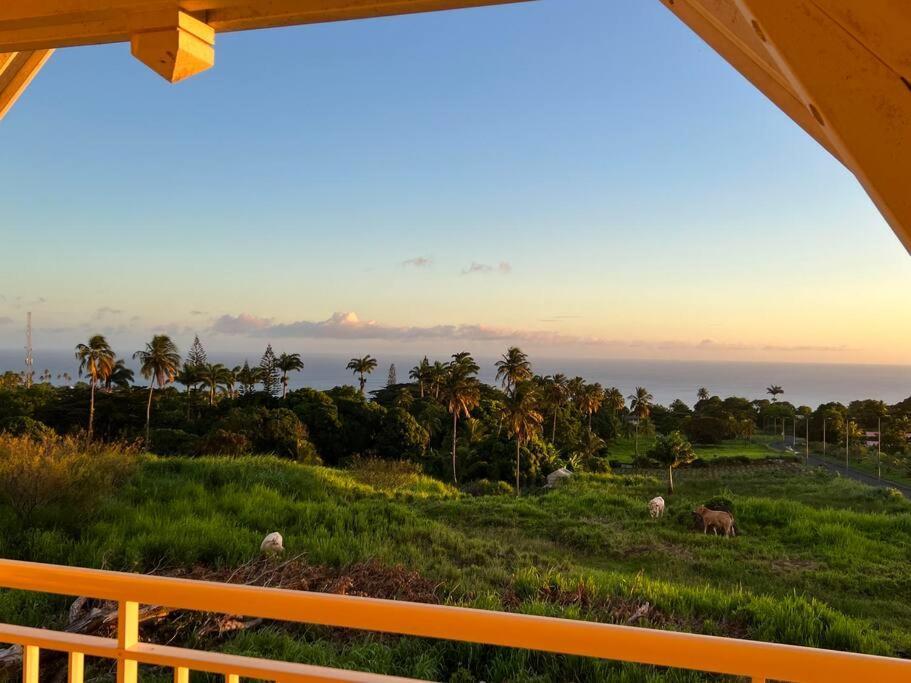 Kanoa Lodge Piscine Et Vue Mer Saint-Claude Dış mekan fotoğraf