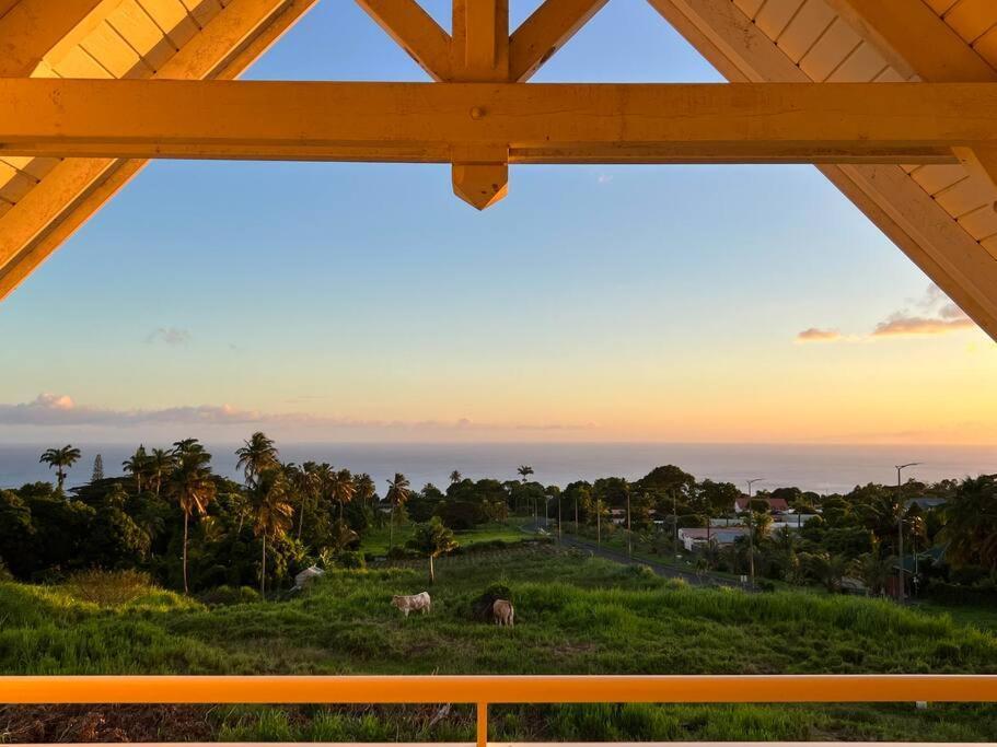 Kanoa Lodge Piscine Et Vue Mer Saint-Claude Dış mekan fotoğraf